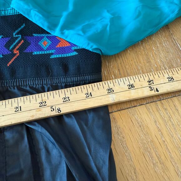 Vintage Clark Mountain Apparel Aztec Windbreaker – Rare USA Made – Size M - Picture 4 of 6